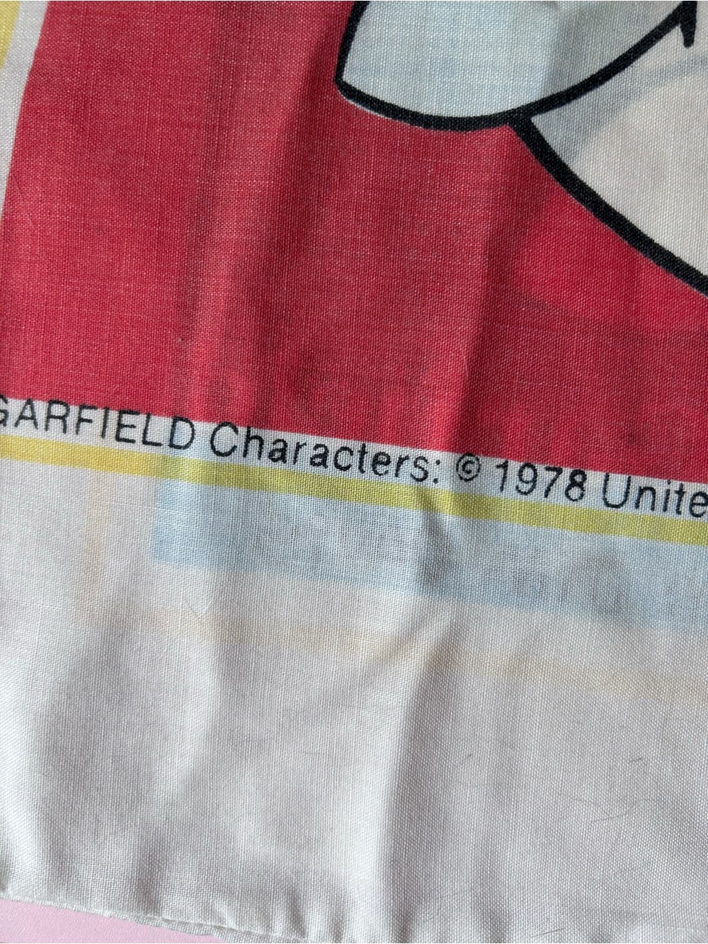 Garfield Vintage 1978 Queen size double sided Pillowcase - Picture 6 of 15
